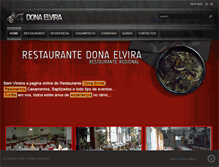 Tablet Screenshot of donaelvira.net